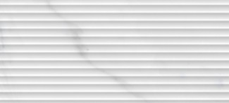 Omnia Плитка настенная белая  рельеф OMG052D 20х44